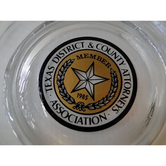 Texas District & County Attorneys Association Ashtray 1985 - Picture 2 of 6